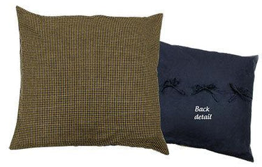 26 Delaware Check Euro Sham - The Fox Decor